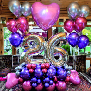 بادکنک آرایی مینیمال (بوکت ها)-5