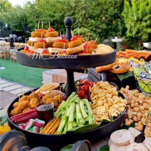 کرایه لوازم میز مزه و فینگر فود